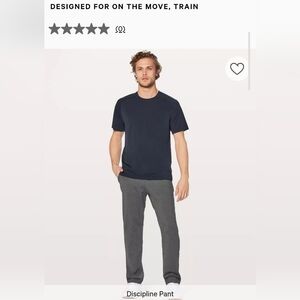 Lululemon- Discipline, Brand New Dark heathered Grey pants